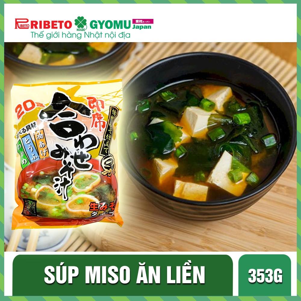 Súp miso ăn liền - Gói 353g - Hàng nội địa Nhật Bản