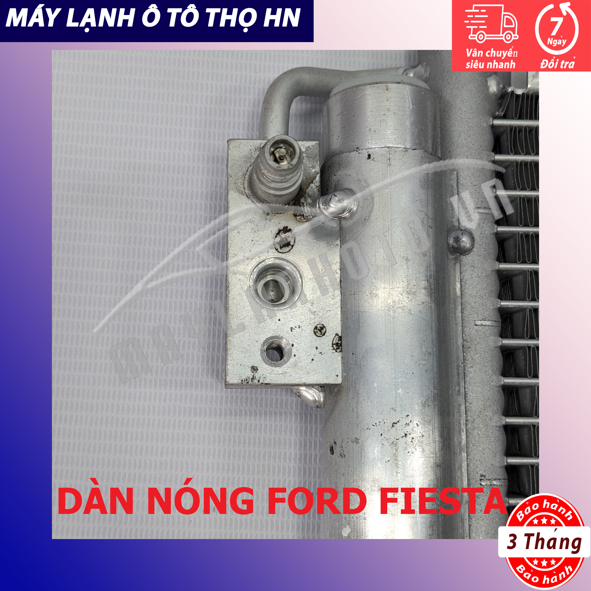 Dàn (giàn) nóng Ford Fiesta 2012 Hàng xịn Thái Lan (hàng chính hãng nhập khẩu trực tiếp)