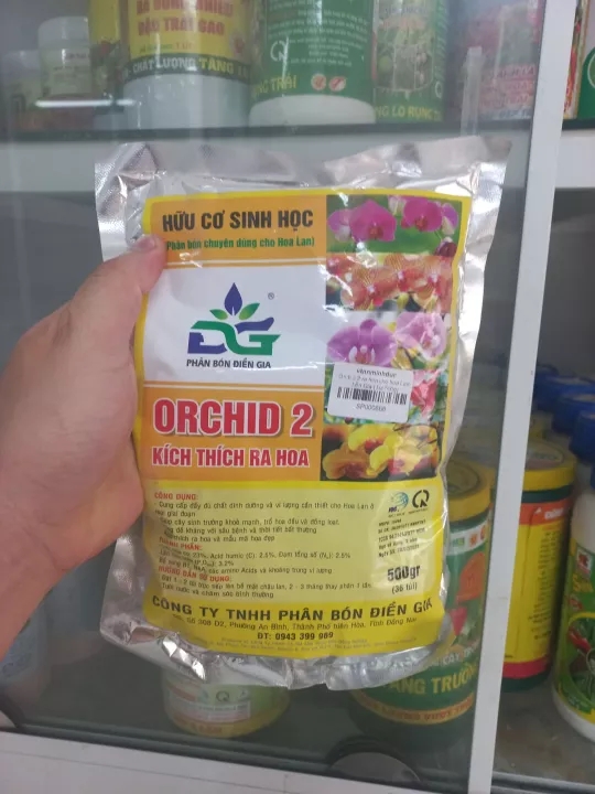 Phân bón chuyên dùng cho hoa lan Orchid 2 500g