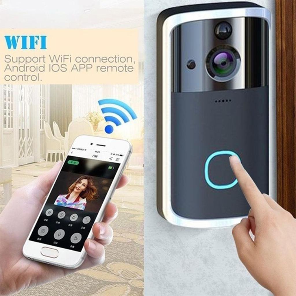 FHD 1080P Wireless Video Doorbell Camera Chime Security Bell US