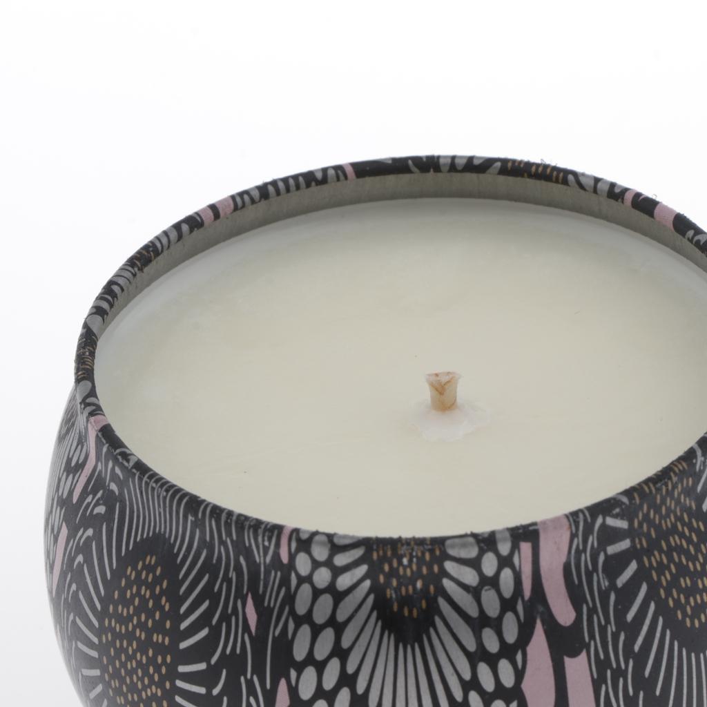 Scented Candles, Wax Soy Candles in Portable Metallic Tins, Strongly Scented for Aromatherapy, Option and Portable Travel Supplies