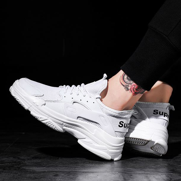 Giày thể thao sneaker nam đế cao siêu nhẹ phong cách Hàn Quốc