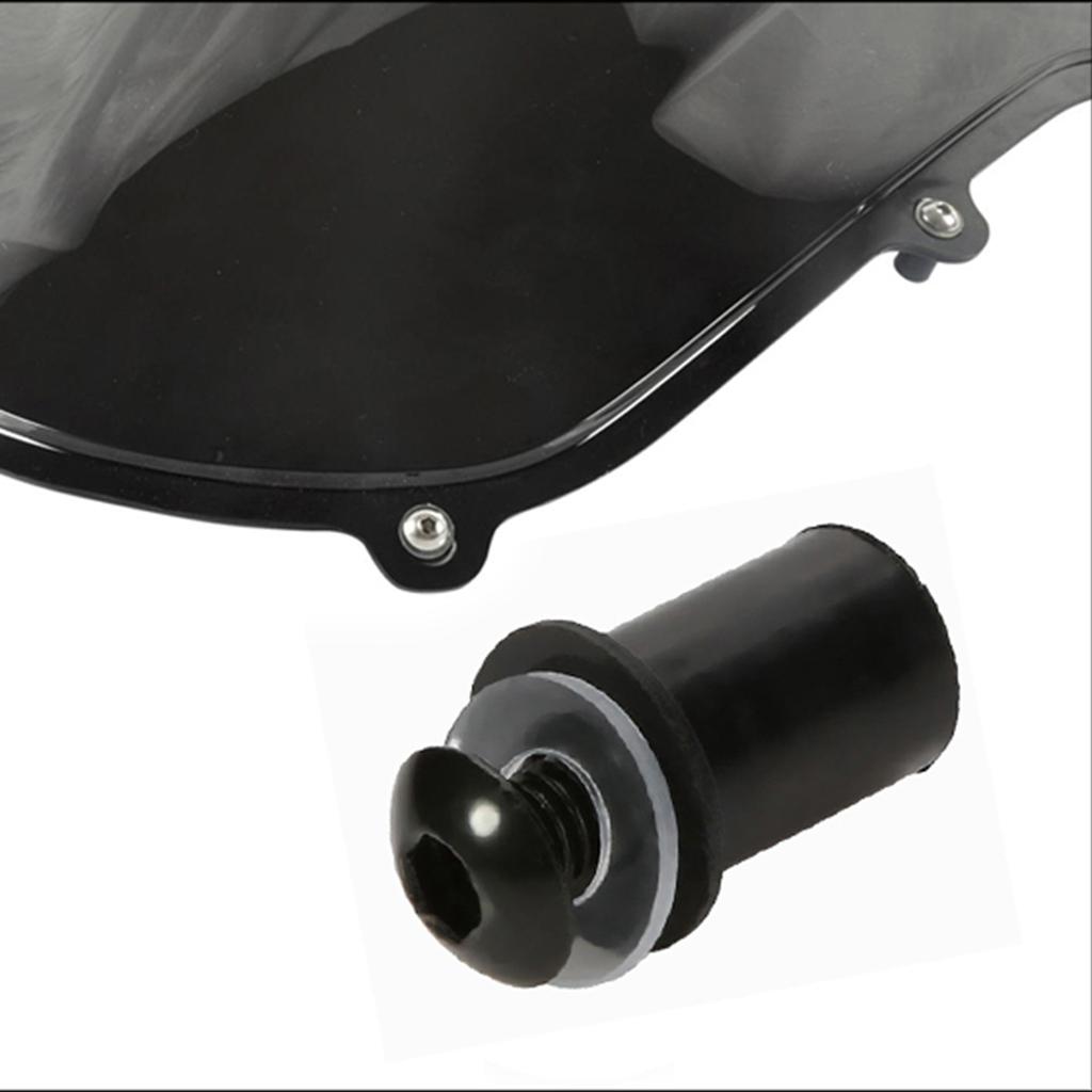 Windscreen Windshield Bolts Screws Kit Fit for Motorcycle Dirt Bike 5MM Bolts M5