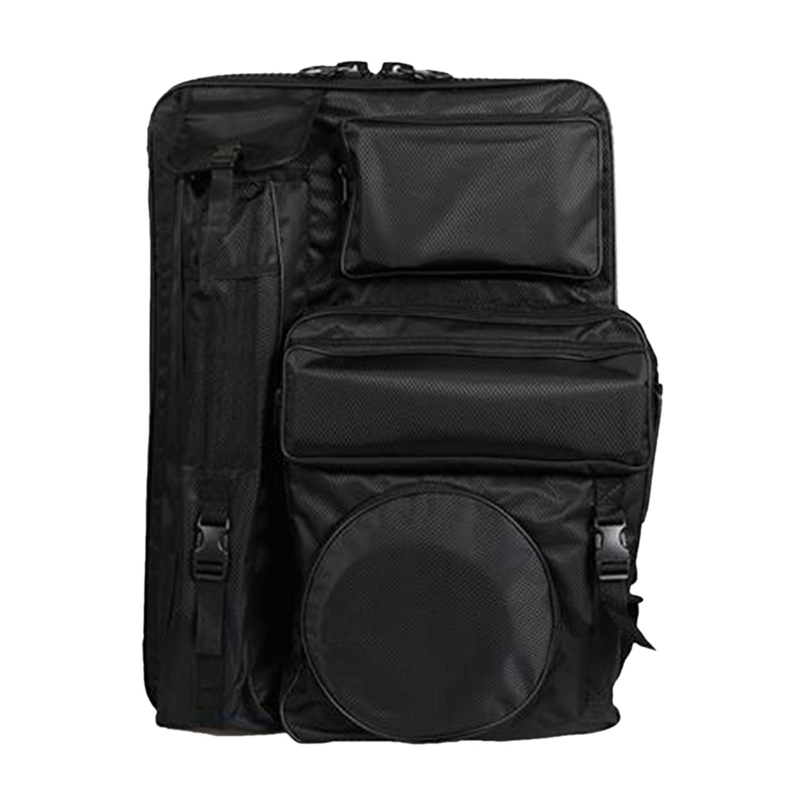 Art Portfolio Case Carrying Bag Tote Backpack Sketchbook Professional Painting Bag Carry Bag for Cleaning Pot Mix Tray Palette Drawing Board