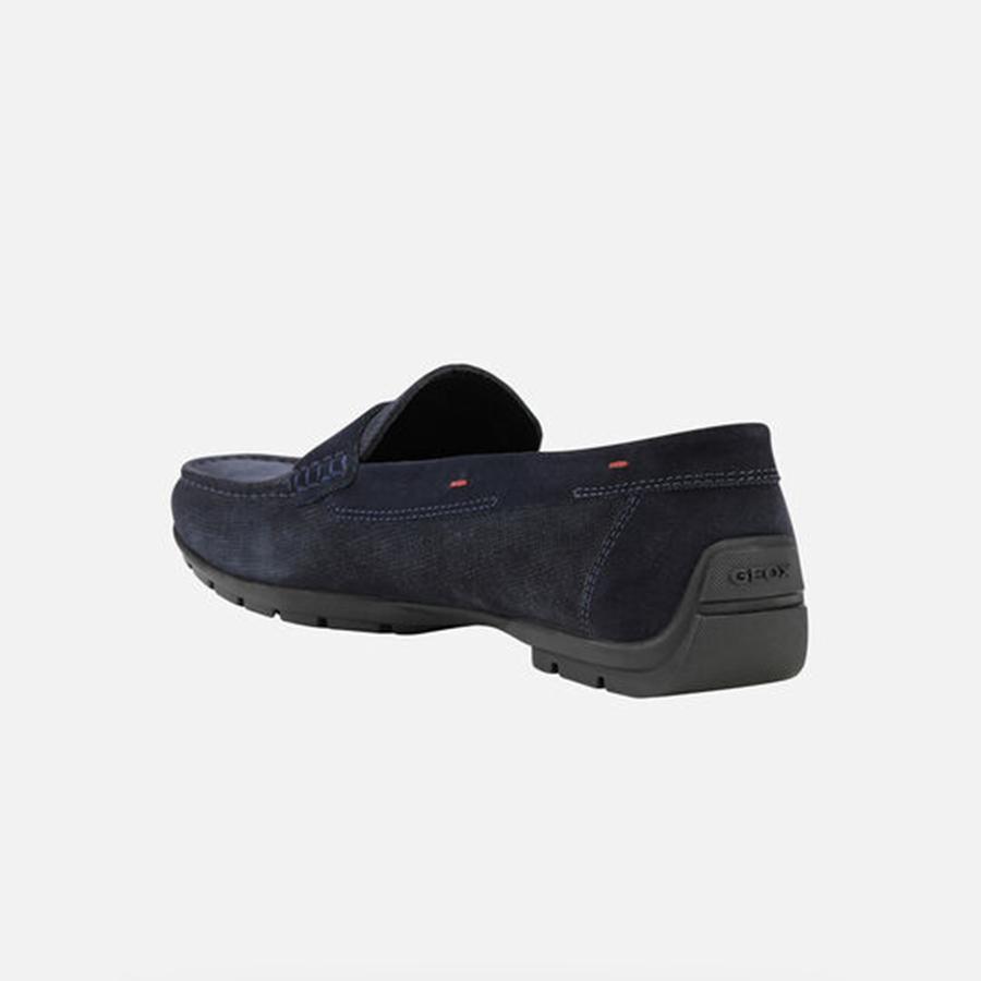 Giày Lười Nam GEOX U Moner W 2Fit D NAVY