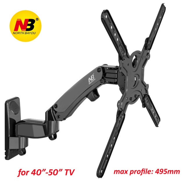 NB-F450-TV-Wall-Mount-40-50-inch-Monitor-Holder-Gas-Spring-Free-Lifting-Swivel-Stretchable