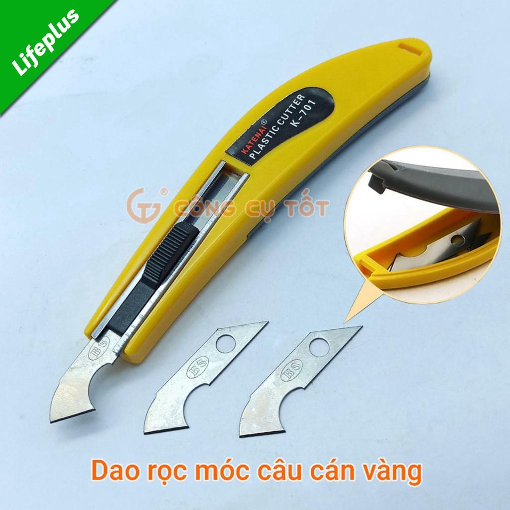 Dao rọc móc câu cán vàng