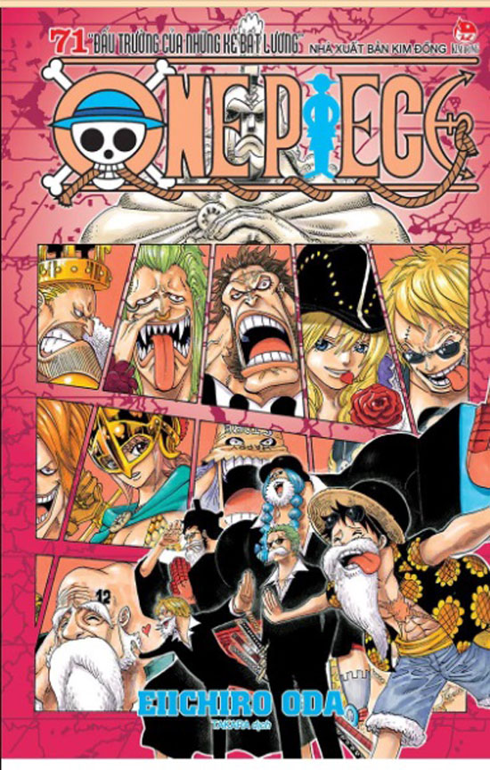 One Piece - Tập 71 - Bìa rời
