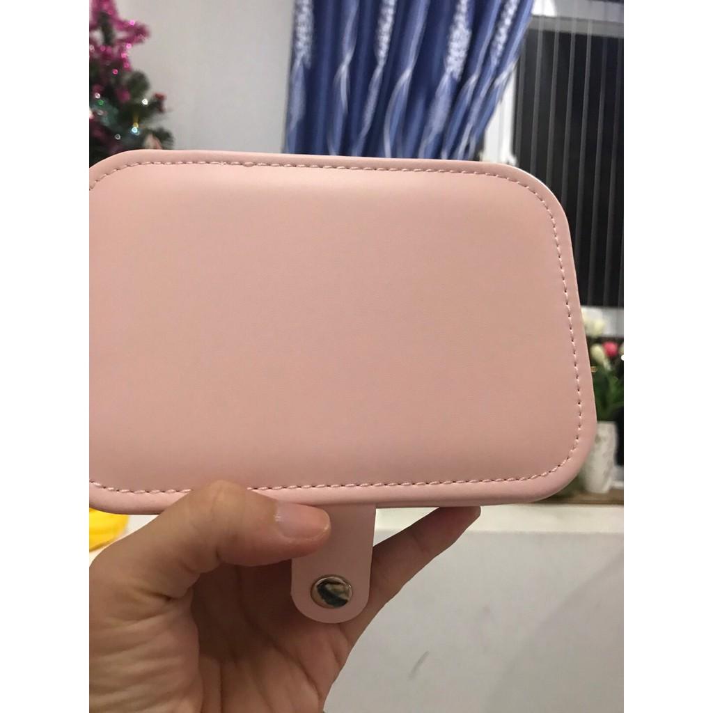 Hộp đựng trang sức bọc da sang trọng, Hộp đựng nữ trang đựng nhẫn, khuyên tai và các loại trang sức tiện lợi