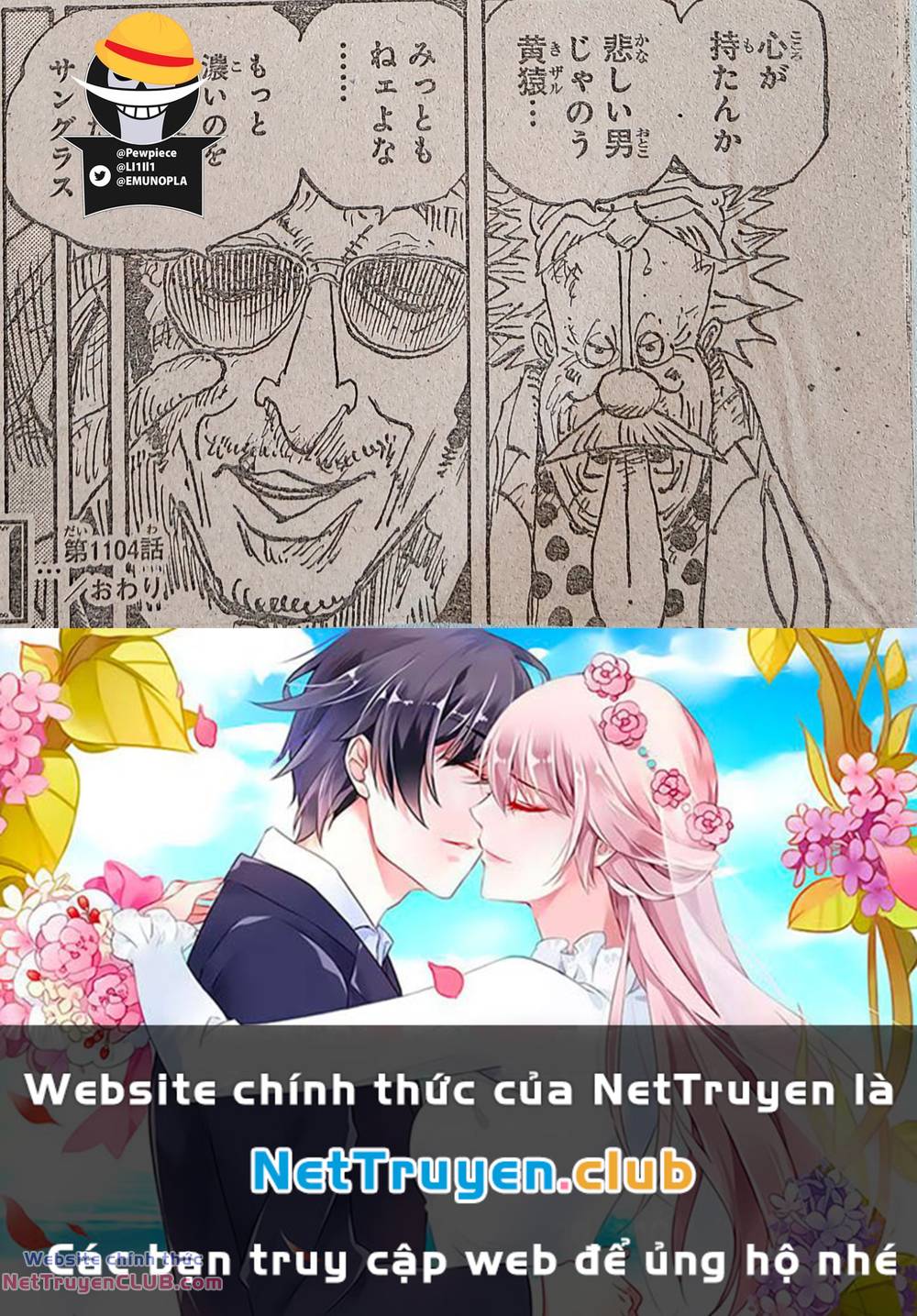 đảo hải tặc - one piece chapter 1104 10