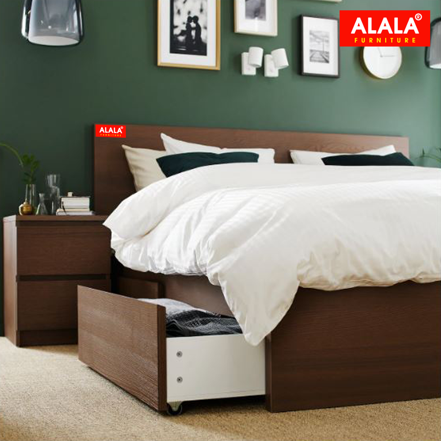 Giường ngủ 1m6 x 2m cao cấp - Thương hiệu ALALA