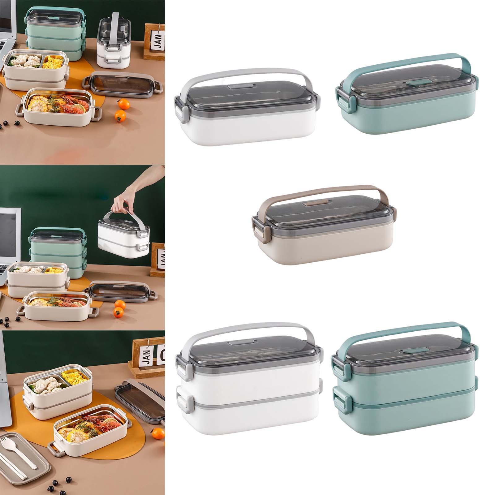 Lunch Box Large Capacity Bento Box Food Container for Office Camping Outdoor