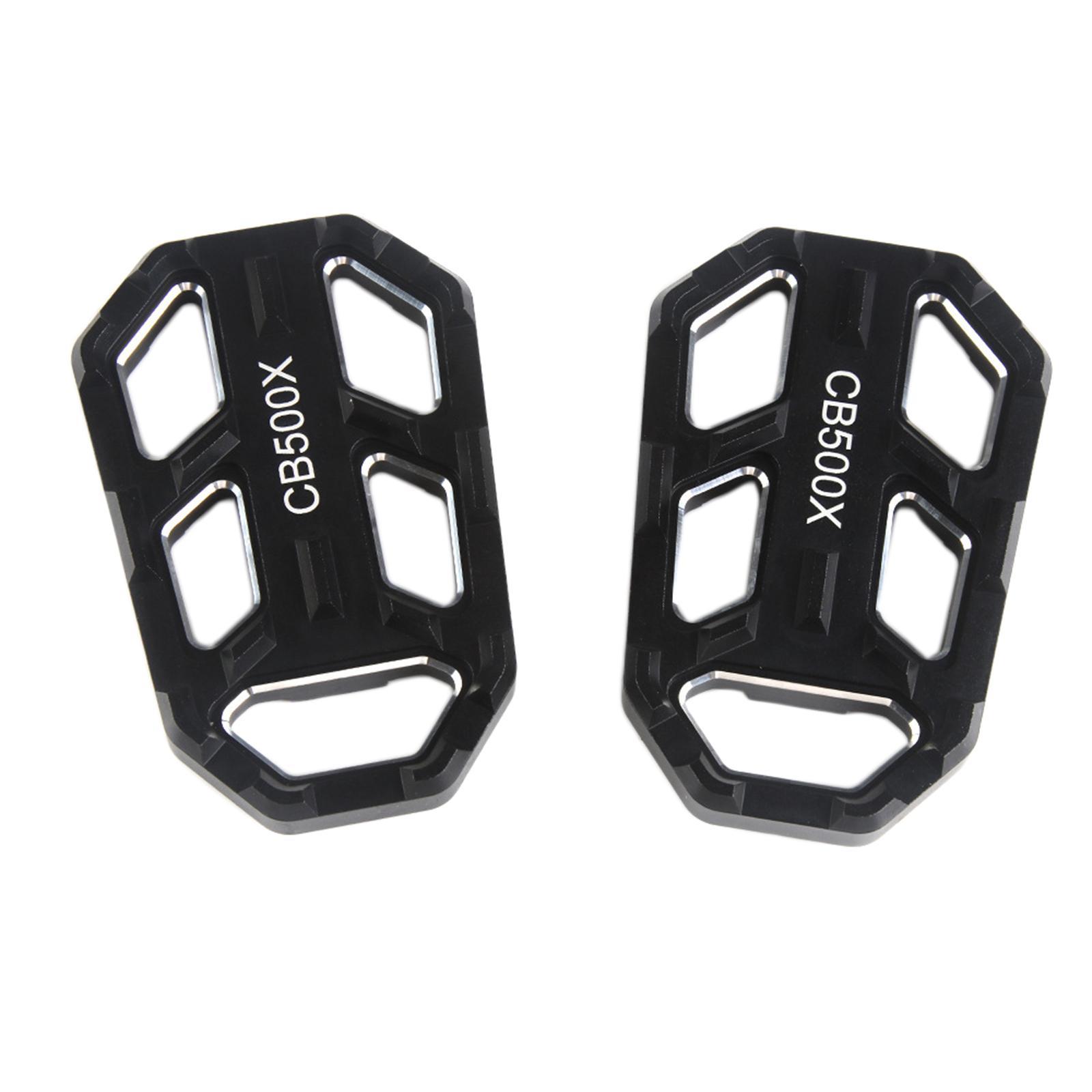 Motorcycle Pedals Rest Footrests for CB500X Accessories Black