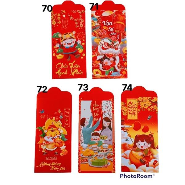 Set 100 Bao Lì Xì Tết Cổ Truyền