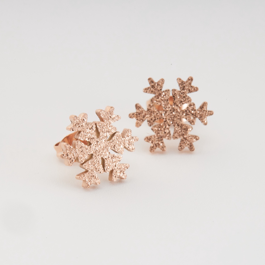 Khuyên tai CDE Romantic Snowflake Earrings CDE3010RG