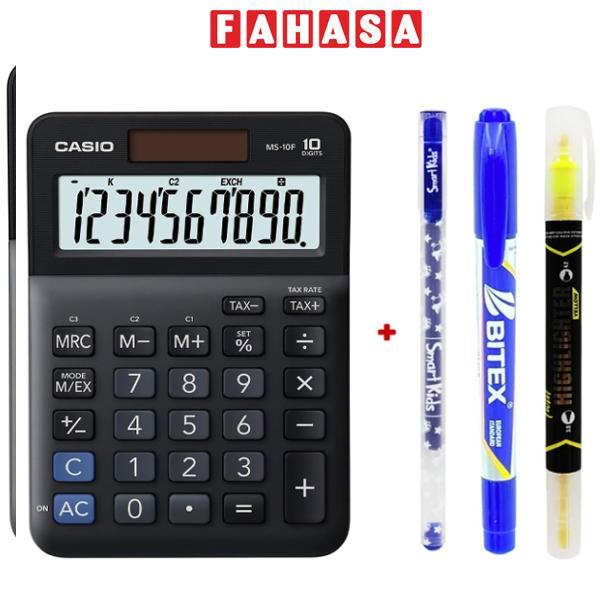 Máy Tính Văn Phòng Casio MS - 10F - Kèm Quà Chất
