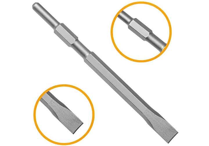 [CHÍNH HÃNG] Mũi đục dẹp đuôi lục giác DBC0522801 INGCO
