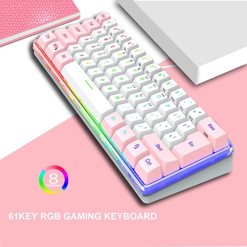 61 Phím Bàn Phím Có Dây Chơi Game Wired Fingerboard Keyboard