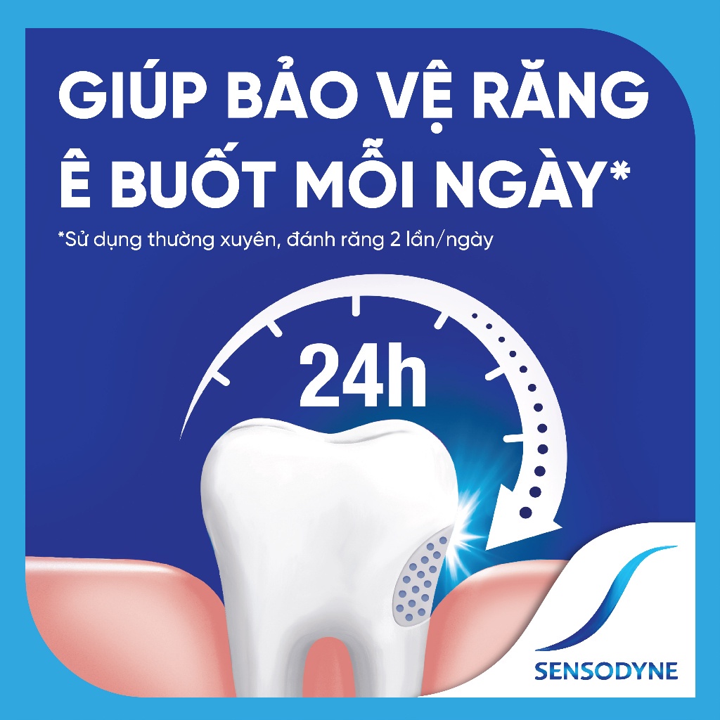 [Mua 1 Tặng 1] Kem Đánh Răng Sensodyne Gentle Whitening 160g/tuýp Tặng BCDR Sensitive Extra