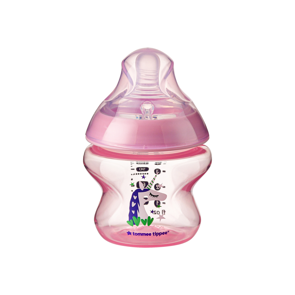 Bộ bình sữa Tommee Tippee Closer to Nature Newborn - Hồng