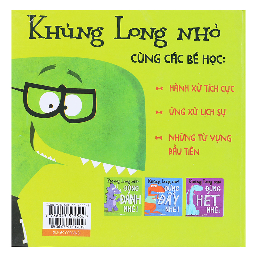 Sách Khủng Long Nhỏ Đừng Cắn Nhé