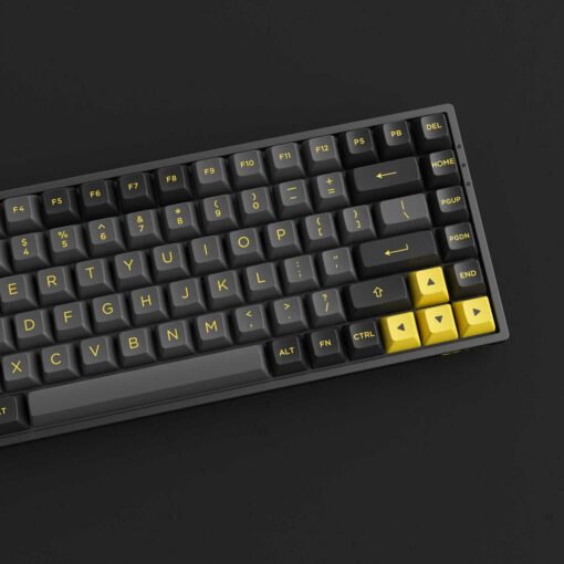 Bàn phím cơ không dây AKKO 3084B Plus Black Gold _Mới, Hàng chính hãng