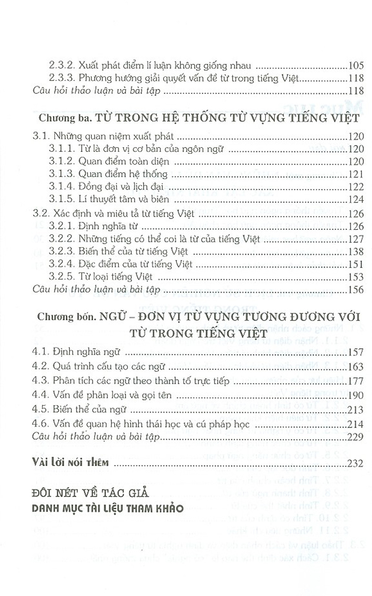 Vấn Đề &quot; Từ &quot; Trong Tiếng Việt