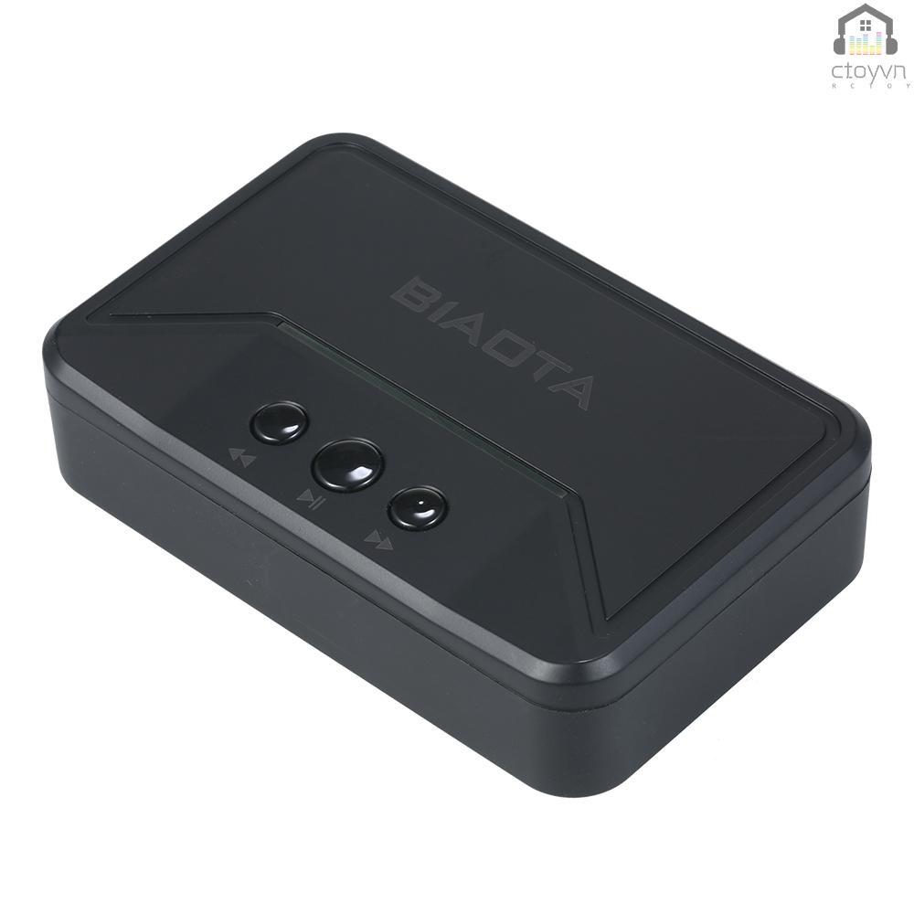 Bộ chuyển đổi âm thanh BT 5.0 với SPDIF/RCA/AUX màu đen