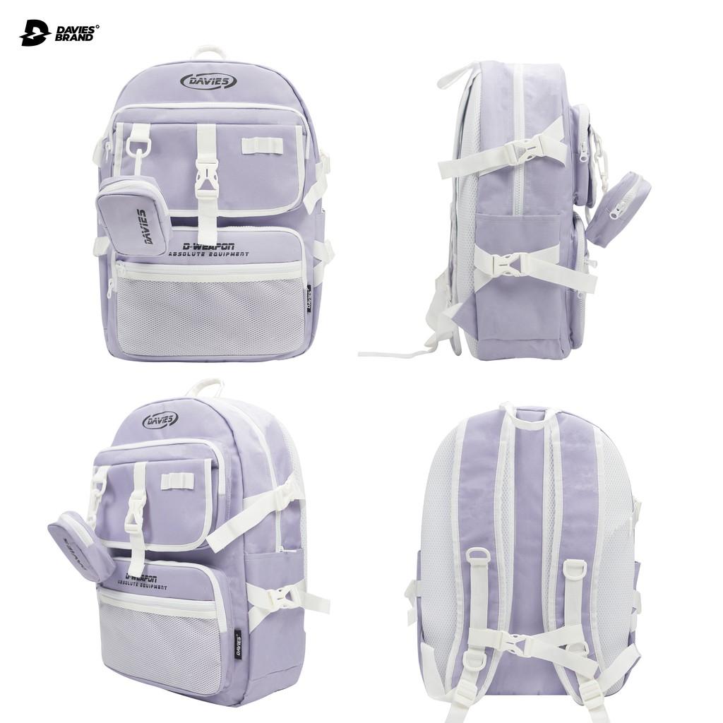 DAVIES - Balo canvas unisex nam nữ nhiều màu - Original SS2 Backpack