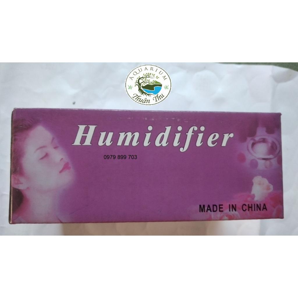 Máy tạo khói vỏ tím có đèn đổi màu phun 300ml/h