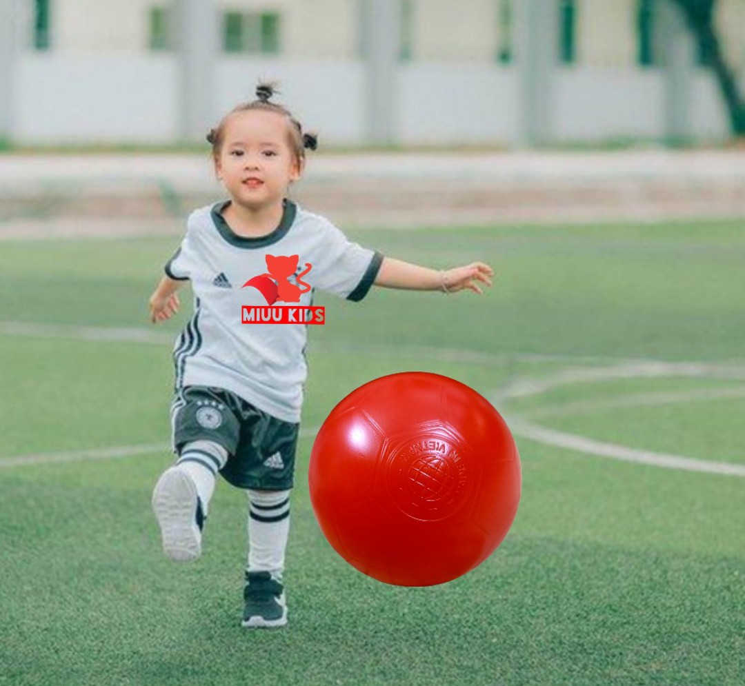 Đồ Chơi Vận Động - Bóng Đá Trẻ Em Size 18 cm Bằng Nhựa Cao Cấp Hàng Việt Nam