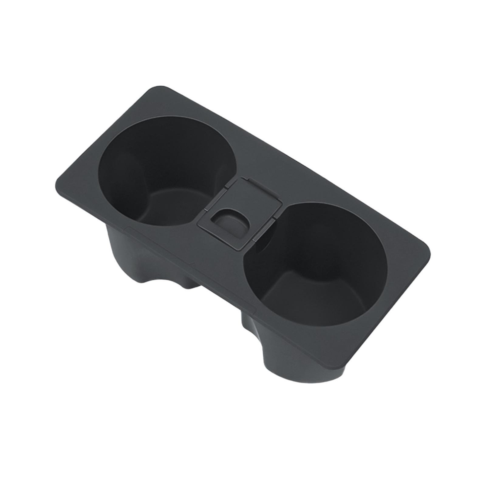 Console Cup Holder Insert Organizer Drinks Bottle Storage Mount Central Control Easy to Install for Y