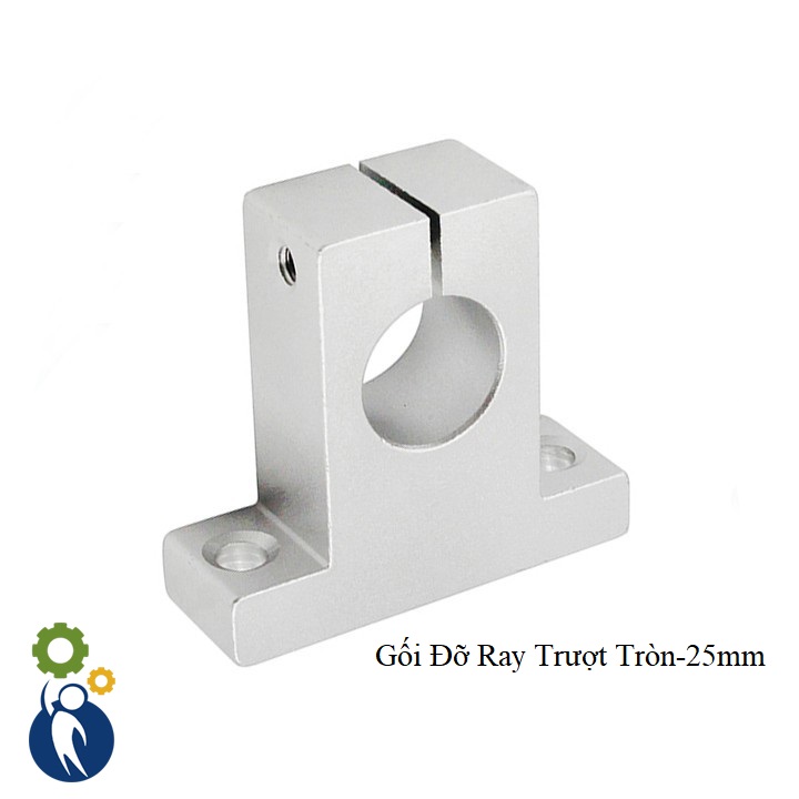 Gối Đỡ Ray Trượt Tròn-25mm