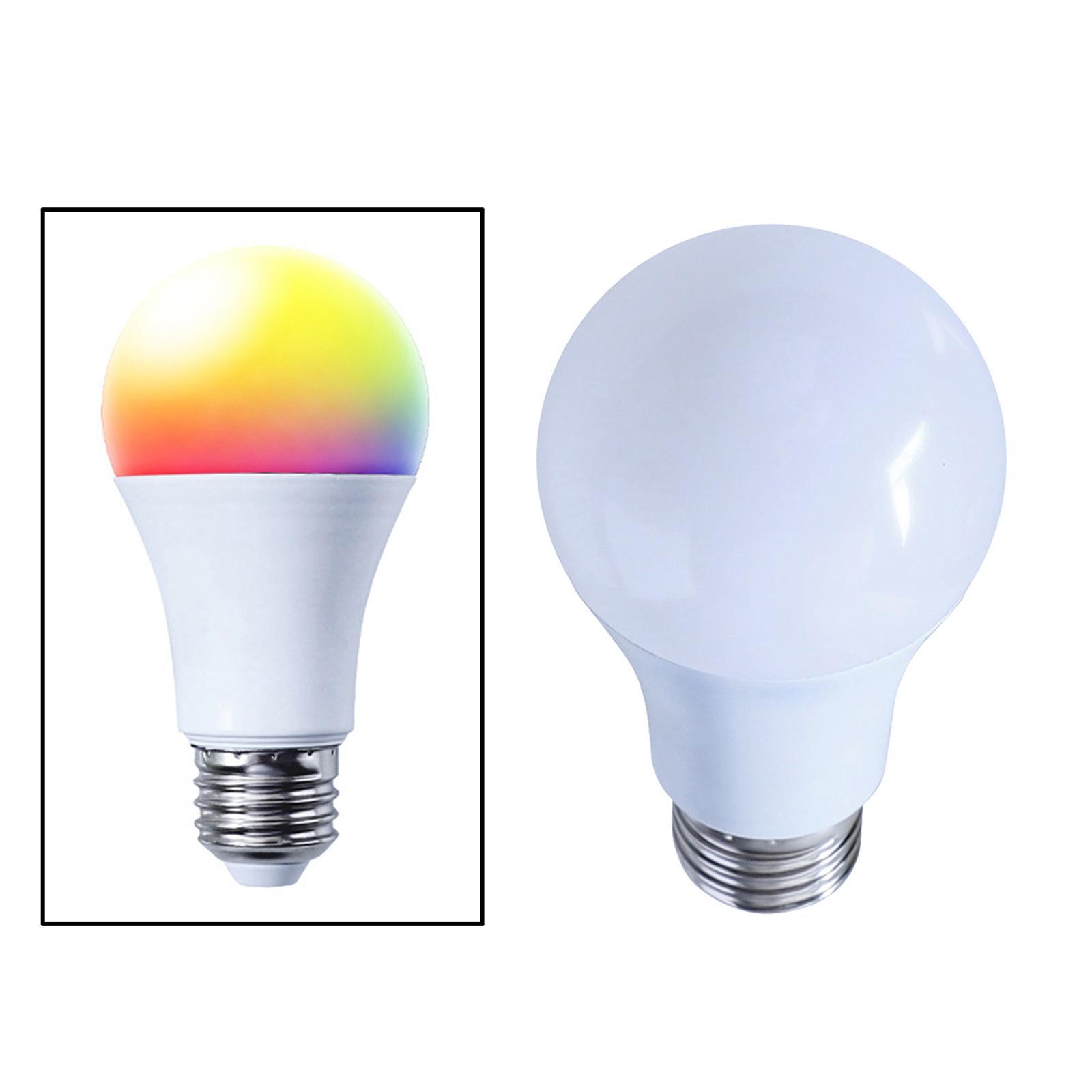 E27 Bulb WiFi App Bluetooth Control App Full Color
