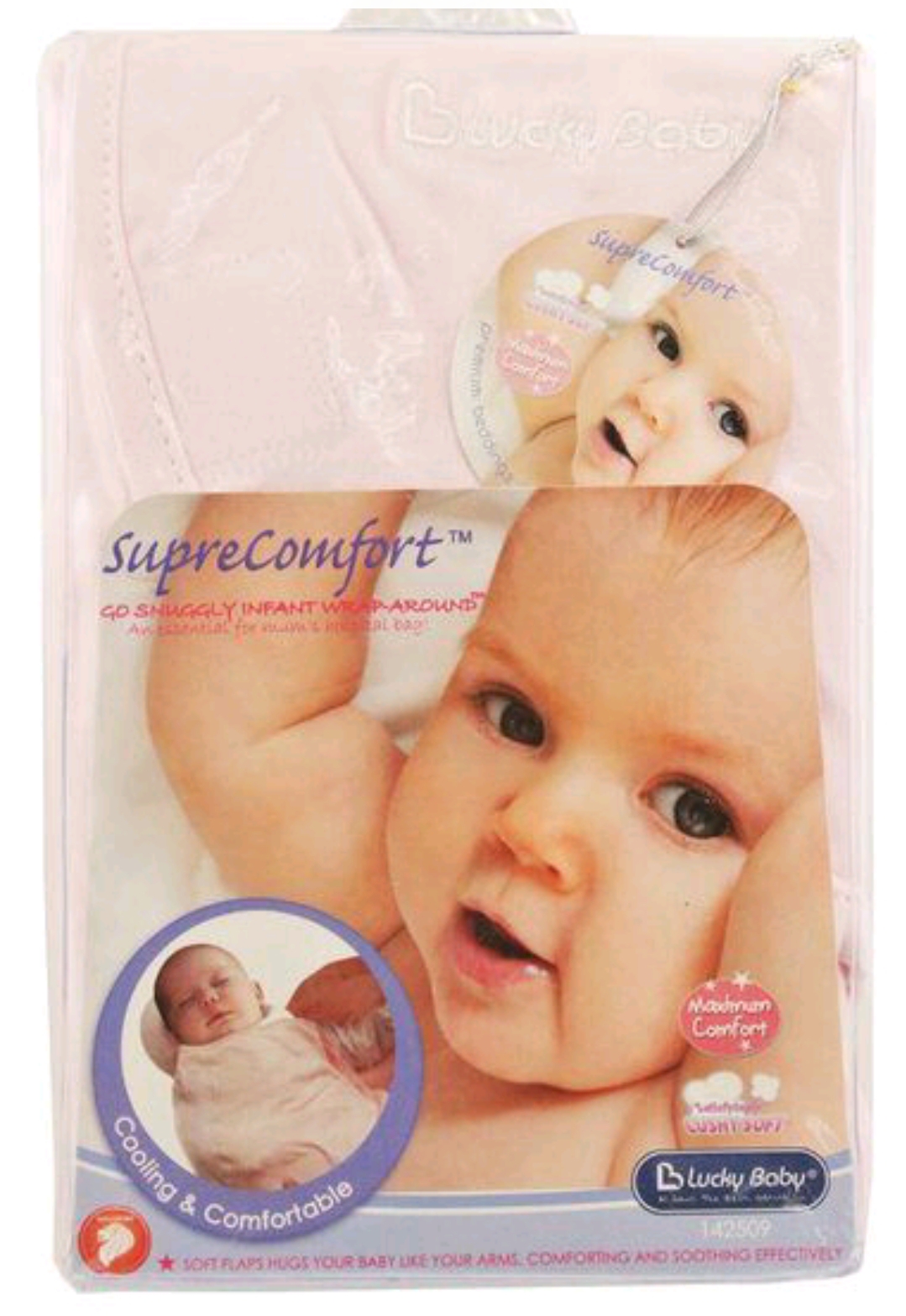 Khăn quấn bé sơ sinh Snuggle Infant Swaddle - Lucky Baby