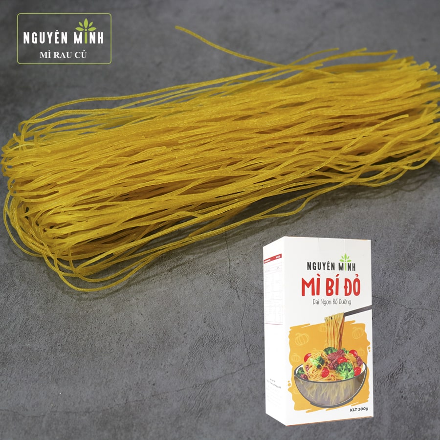 Mì rau củ Nguyên Minh vị bí đỏ hộp 300gram