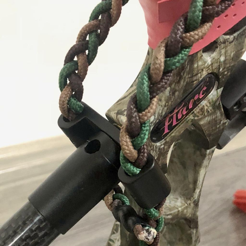 Adjustable Outdoor Hunting Outdoor Bow Braided Wrist Strap
