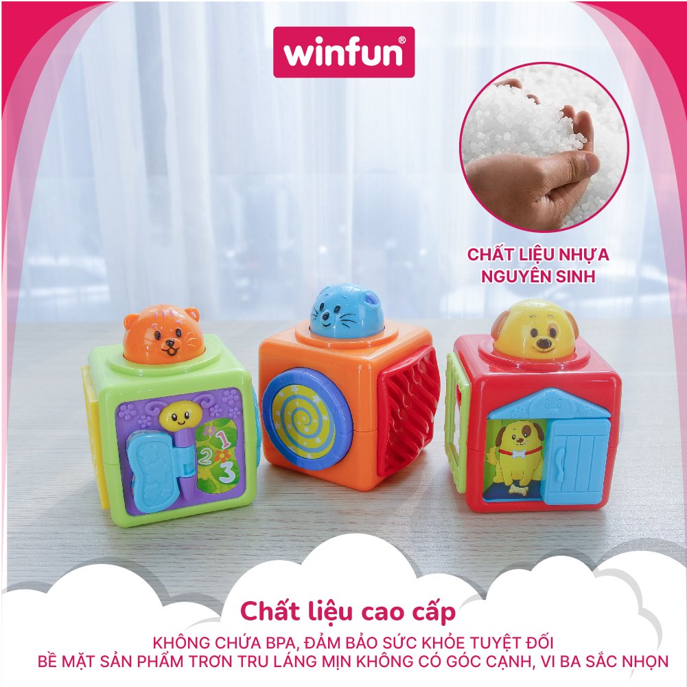 Hộp Thú Cưng Xếp Chồng Winfun 0613