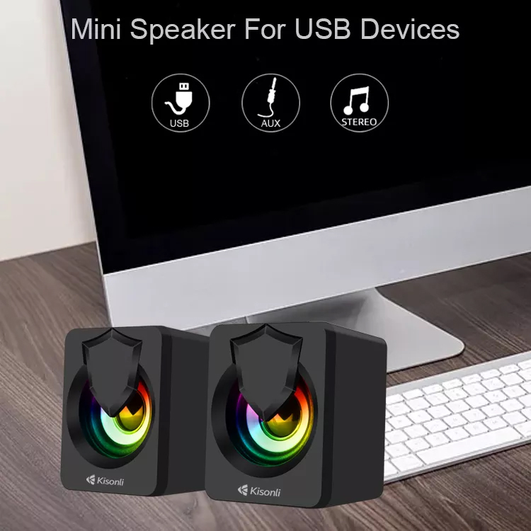 Bộ loa KISONLI L - 1030 màu Đen công suất 2.5W*2