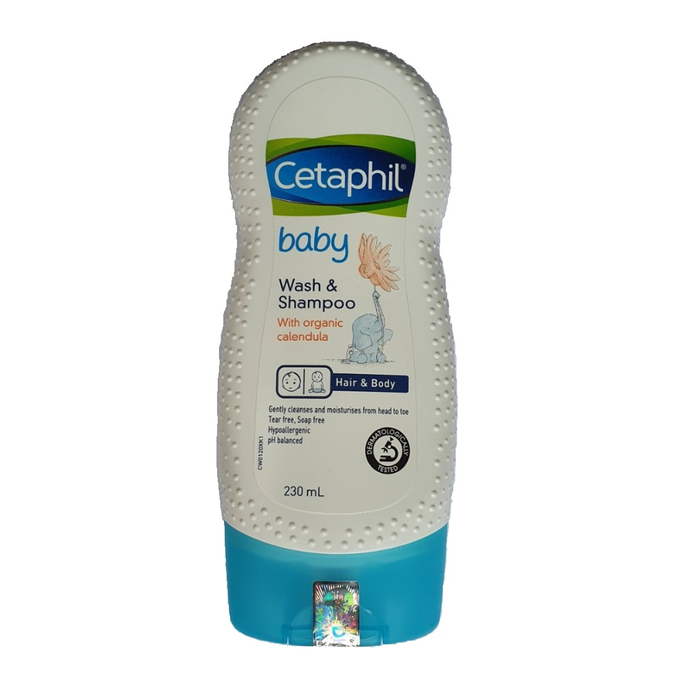 Sữa Tắm Gội Cho Bé Cetaphil Baby Wash & Shampoo With Organic Calendula 230ml