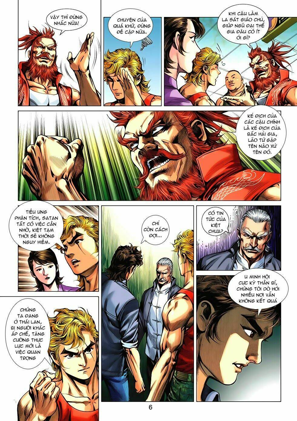 tân tác long hổ môn chapter 545 6