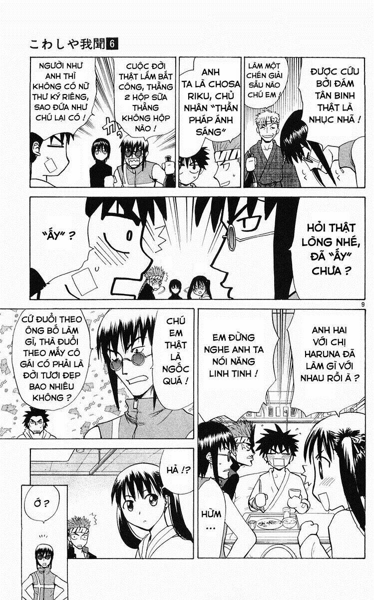 kowashiya gamon - nhiệm vụ đặc biệt chapter 58 9