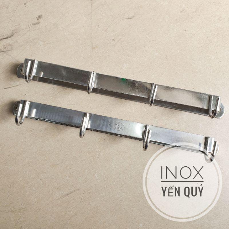 INOX304 Gài dao inox có móc cao cấp chống gỉ - Gài dao Inox có móc treo muỗng thìa