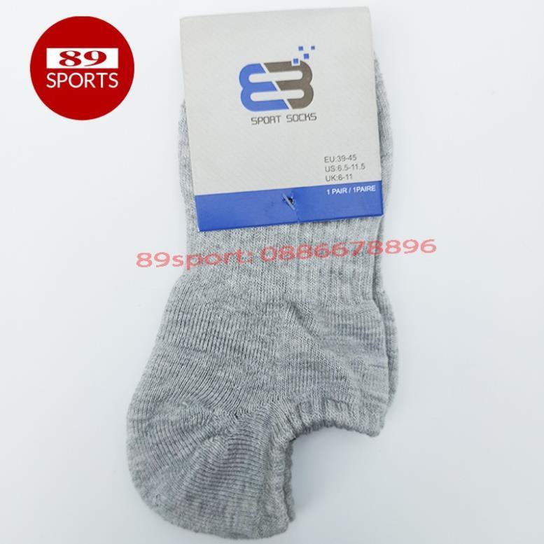 Tất thể thao 8sport Hot nhất năm. Chất Cotton 100%, Siêu MỀM MẠI, THOẢI MÁI, rãnh nhăn chống trơn, phù hợp chơi thể thao