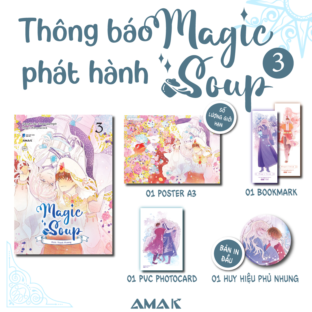[Truyện Tranh Hàn Quốc] [BL] Magic Soup - Tập 3 - Amakbooks