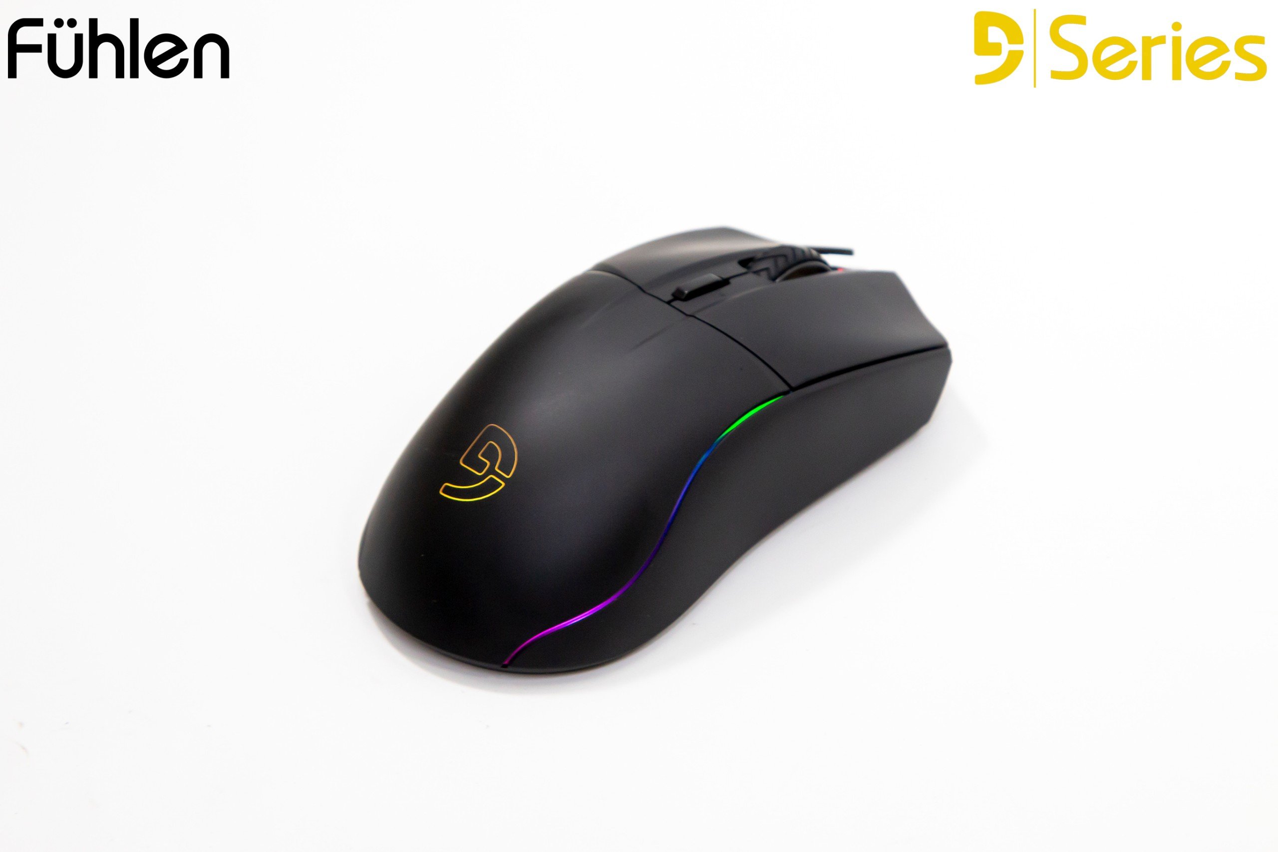 Chuột gaming Bluetooth Fuhlen D60s RGB, DPI 10000, 3 Mode kết nối, App chỉnh macro, BH 2 năm- Hàng chính hãng