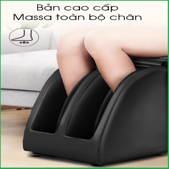 Ghế massage toàn thân cao cấp- bộ massage hồng ngoại kèm massage chân