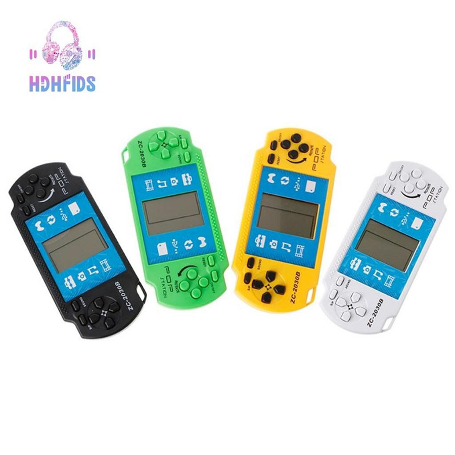 Máy chơi game xếp gạch cầm tay mini màn hình LCD siêu thú vị dành cho các bé