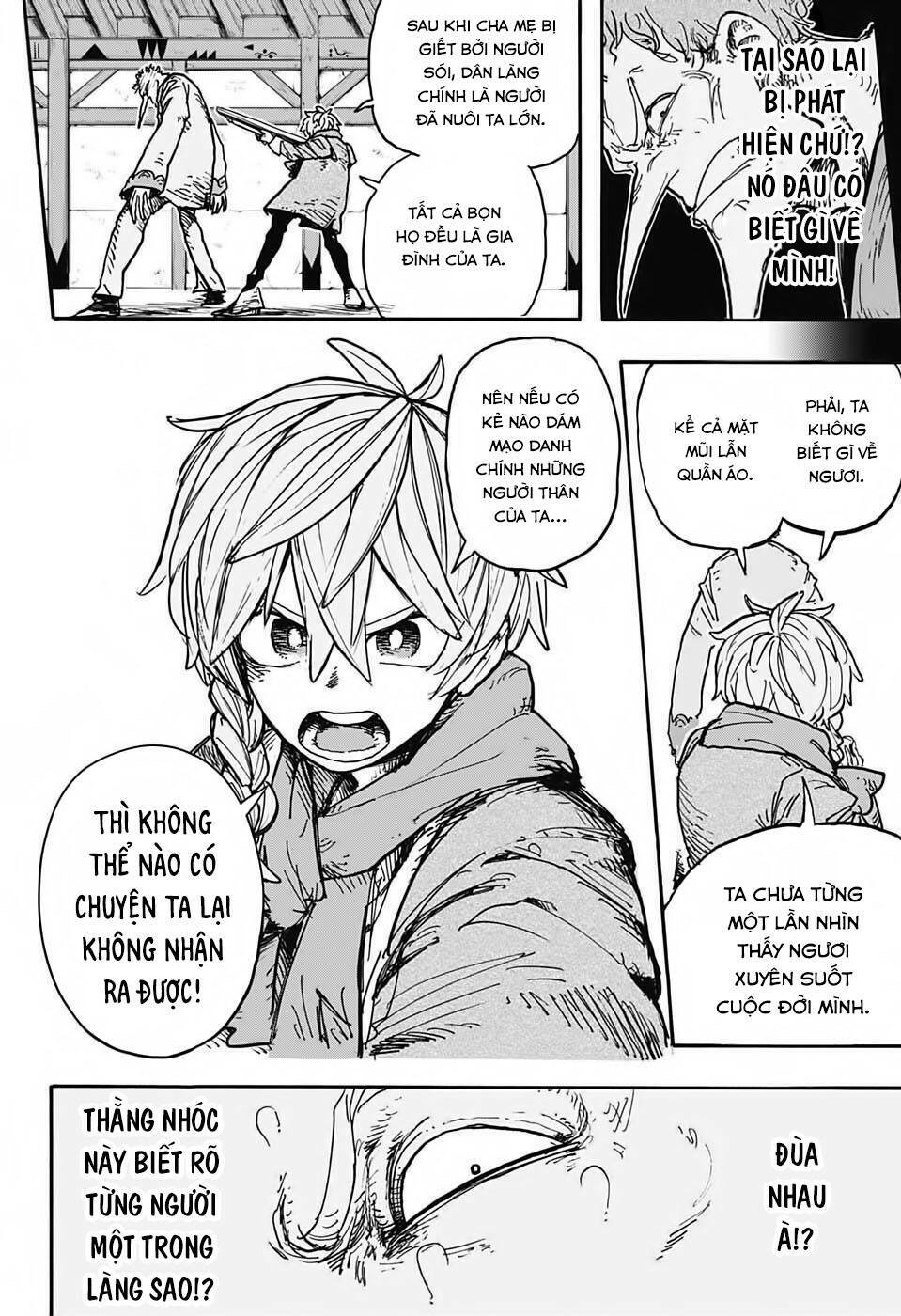 hội thợ săn: khăn đỏ chapter 2 23