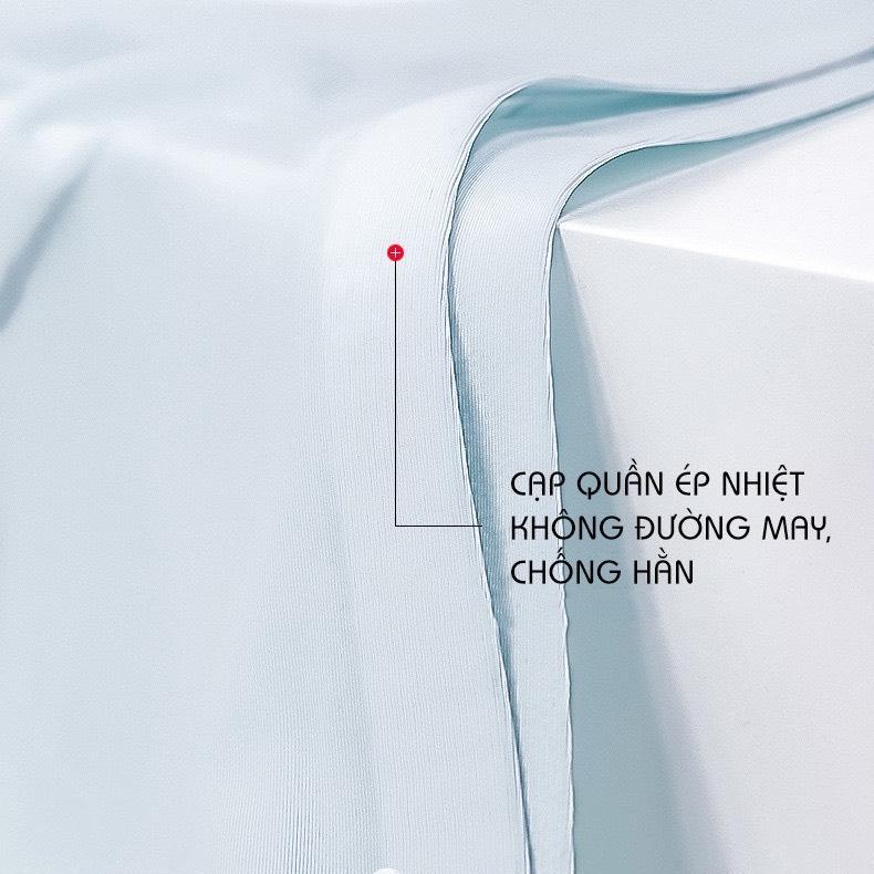 Quần Lót Nam- Sịp Trơn Lụa Băng Siêu Mỏng Siêu Mát Trong Suốt Không Viền May Cao Cấp (N08)